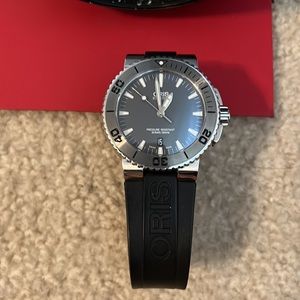 ORIS Aquis 7730 Date Navy Dial Automatic Men's